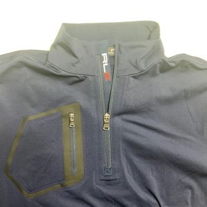 RLX Ralph Lauren Quarter Zip - Navy Blue